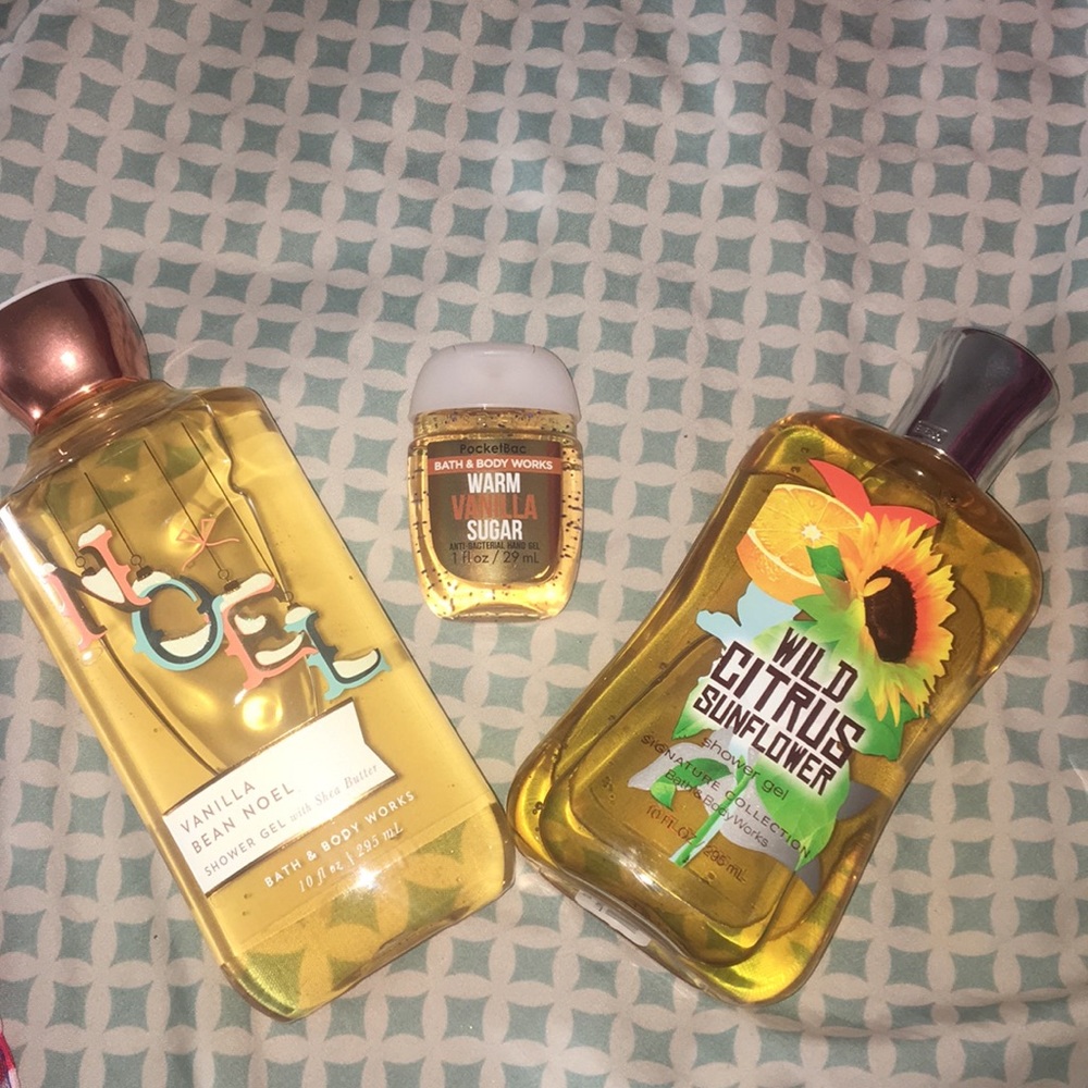 Bath&body works shower gel bundle NEW